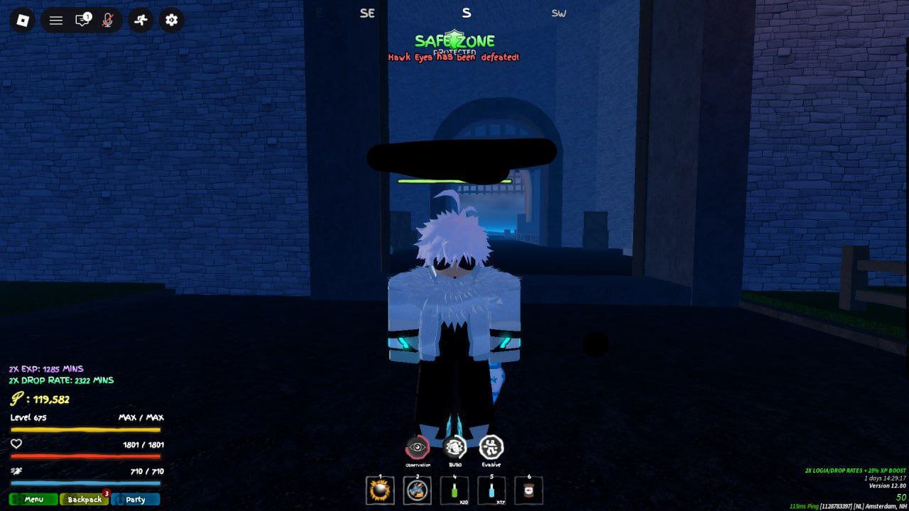 Stacked account with huge progression And donat in: Blox Fruits, GPO, Fruit Battlegrounds Slide 2